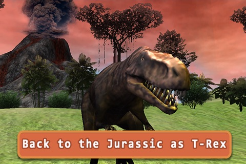 T-rex Simulator 3D - Survival adventures screenshot 2