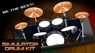 How to cancel & delete Simulator Drum Kit from iphone & ipad 1