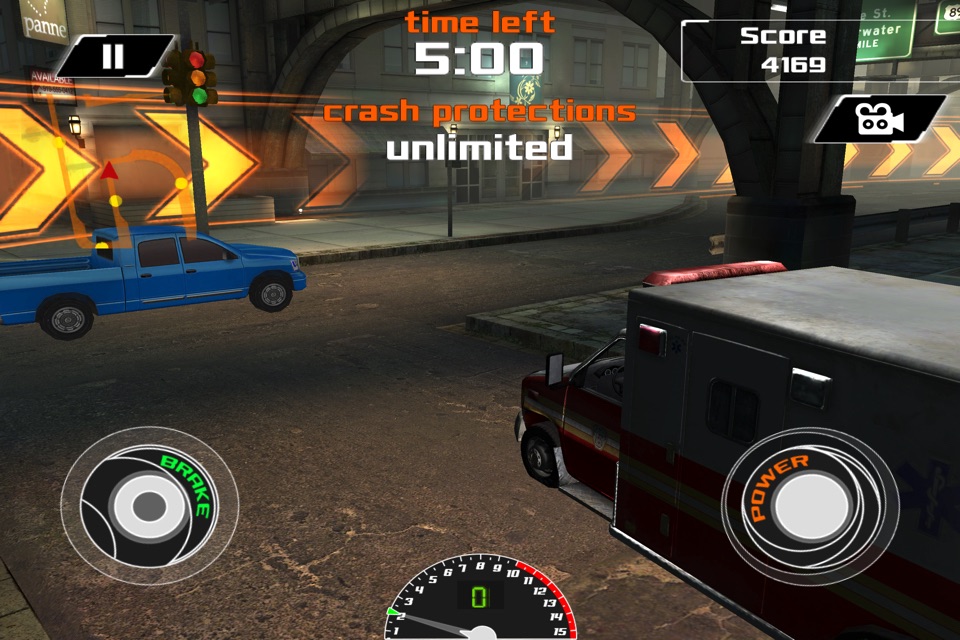 Ambulance City Rush - Emergency Car Racing Games screenshot 3
