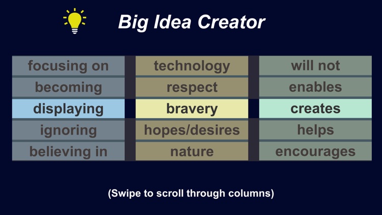 Big Idea Creator