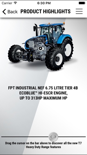 New Holland Agriculture T7 Heavy Duty range app(圖5)-速報App