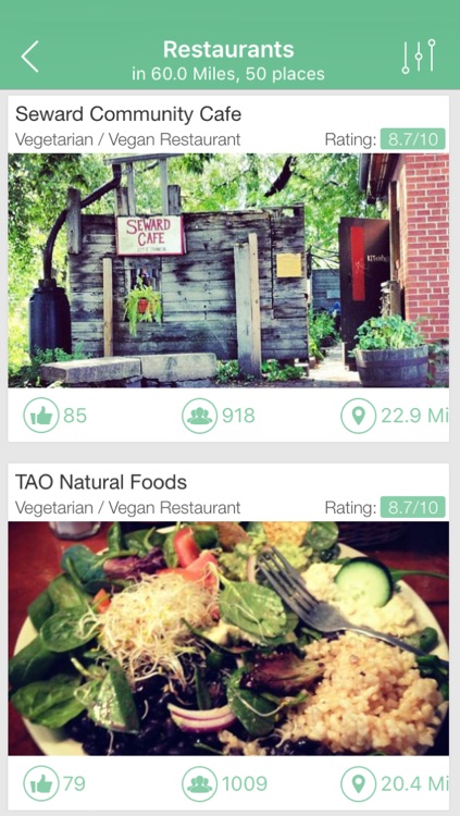 Vegetarian and Vegan Restaurants Finder screenshot-3