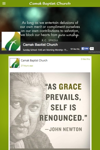 Camak Baptist Church screenshot 2