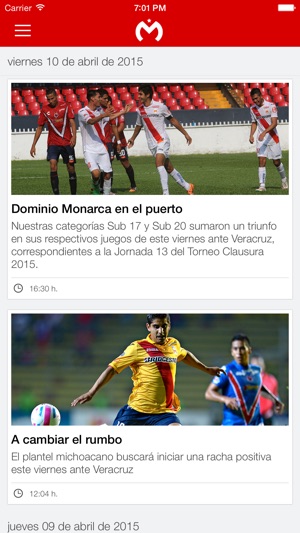 Monarcas Morelia(圖2)-速報App