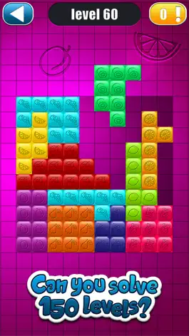 Game screenshot Fruit Block Puzzle Game – Fit Colorful Blocks and Solve HD Levels for Brain Training in10/10 Box hack