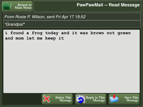 PawPawMail 2016 screenshot 2