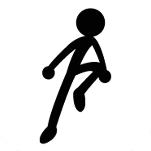 Stickman Jump Run Icon