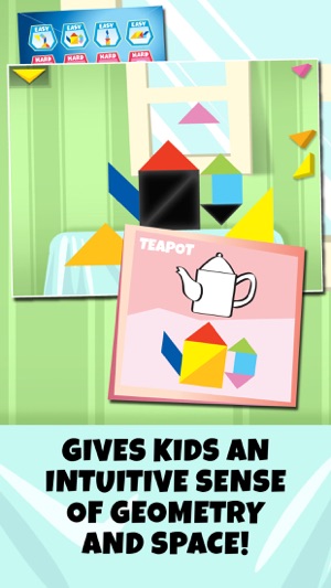 Kids Learning Puzzles: Houseware, My Tangram Tiles(圖2)-速報App