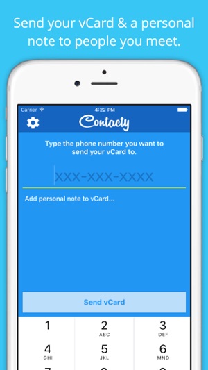 Contacty (sends your vCard via text)(圖1)-速報App