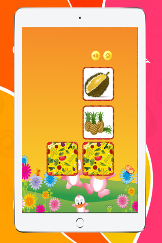 Fruits World Matching Picture Games for Kids screenshot 3
