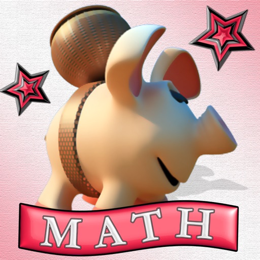 Piggy Math and Counting - Kindergarten & 1st Grade Icon