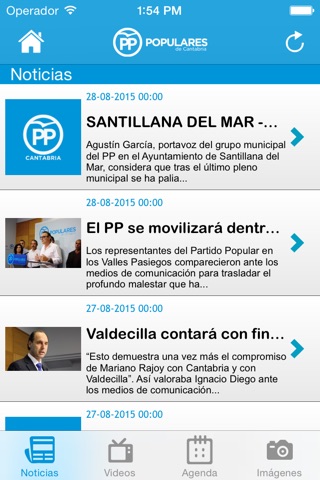 Populares Cantabria screenshot 3