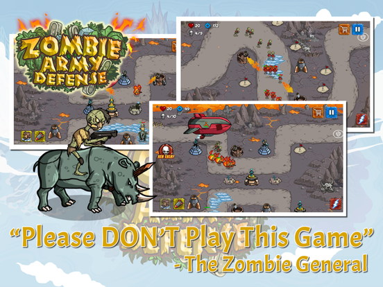 Скачать игру Zombie Army Defense HERO