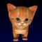 Take care of your virtual kitten all day, is free, your animal companion cat