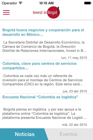 Invest In Bogotá screenshot 4