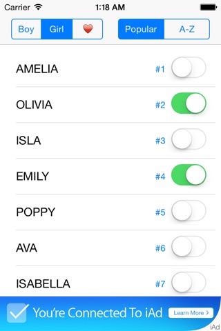 UK Baby Names screenshot 2