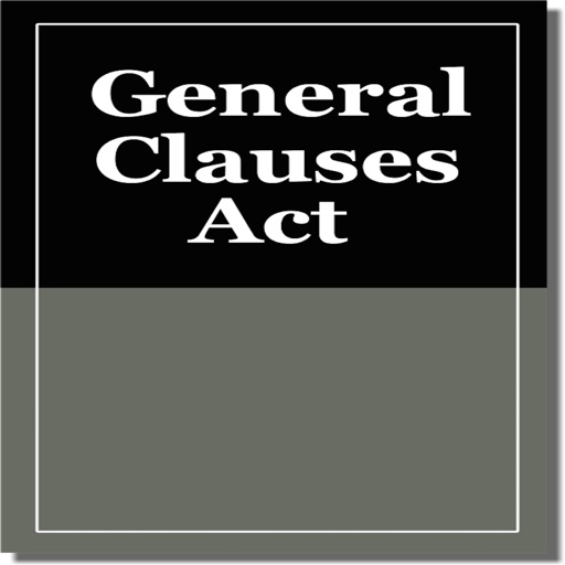 The General Clauses Act 1897 icon
