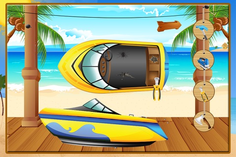 Boat Repair Shop – Build & fix boats in this crazy mechanic game for kids screenshot 3