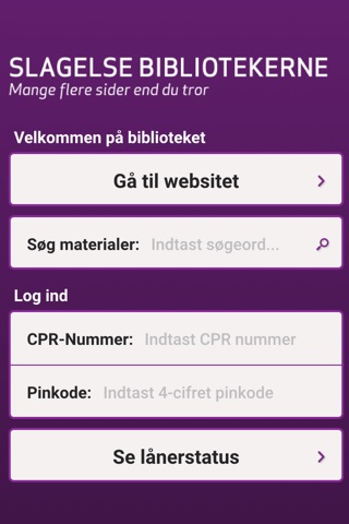 Slagelse Bibliotekerne screenshot 2