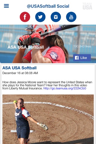 USA Softball Mobile App screenshot 3