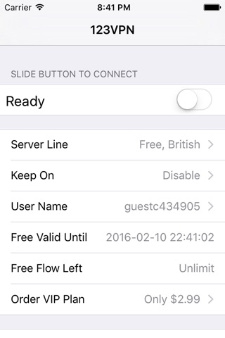 123VPN - Reliable and Simple screenshot 2