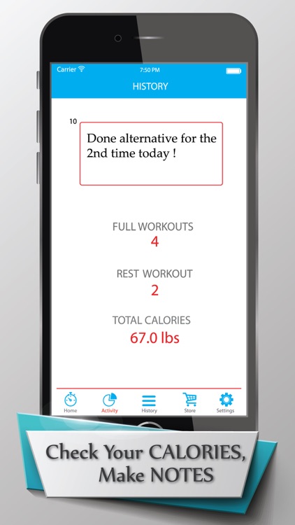 Build Muscle Workouts - Get Your Six Pack, blood pressure log on monitor screenshot-4