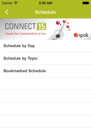 Connect 15 Conference screenshot 4
