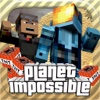 PLANET IMPOSSIBLE - MC Mini Survival Block Shooter Pixel Game with Multiplayer
