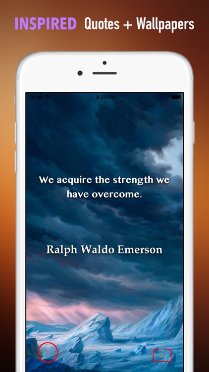 Epic Wallpapers HD: Quotes Backgrounds with Beautiful Pictures screenshot-4