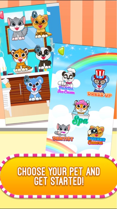 How to cancel & delete My Little Pets Playhouse - Mini Clubhouse and Playground for Baby Pets from iphone & ipad 1
