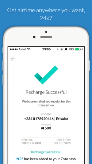 Zoto - Mobile Airtime Recharge(圖2)-速報App