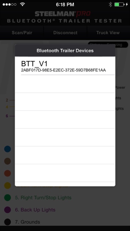 Bluetooth Trailer Tester