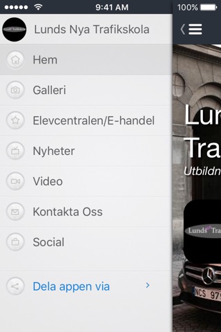 Lunds Nya Trafikskola screenshot 2