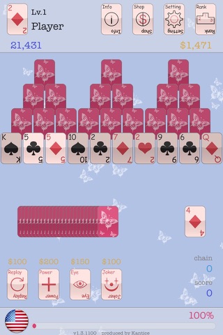 Tripeaks Solitaire Cards screenshot 2