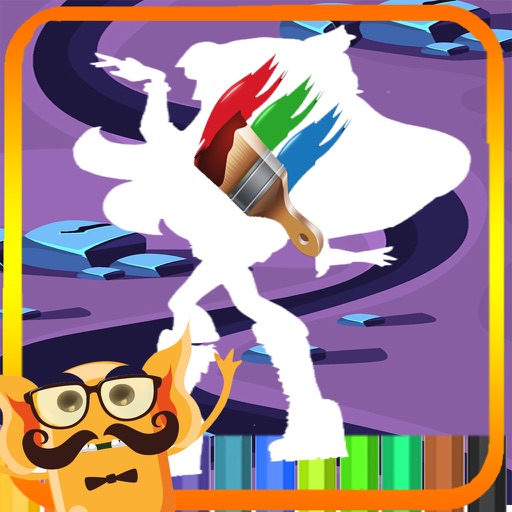 Colouring Book Question Girl Equestria Edition iOS App