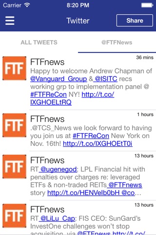 FTF Events App screenshot 4