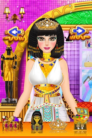 Egypt Princess Makeover Girls Game screenshot 2