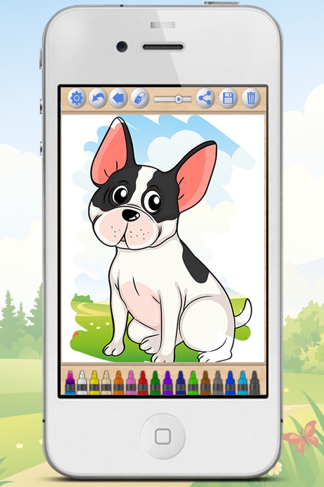 Dogs Coloring Book Collection screenshot 2