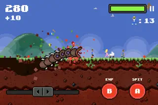 Super Mega Worm - Screenshot 1