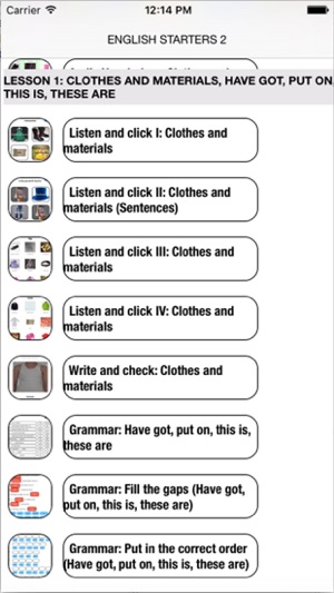 English Primero de Primaria Trimestre 2 Level Starters 2 for(圖1)-速報App