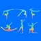 Gymnastics are a great and fun way to get and stay fit and kids love it