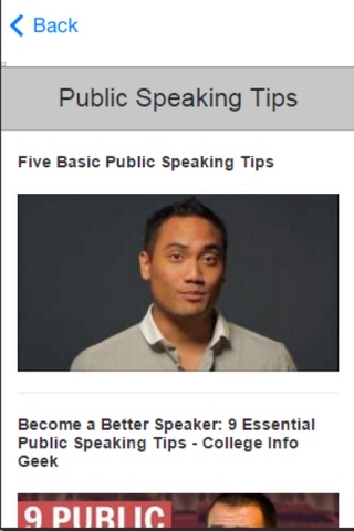 Public Speaking Tips - Learn How to Become a Confident and Engaging Public Speaker screenshot 3
