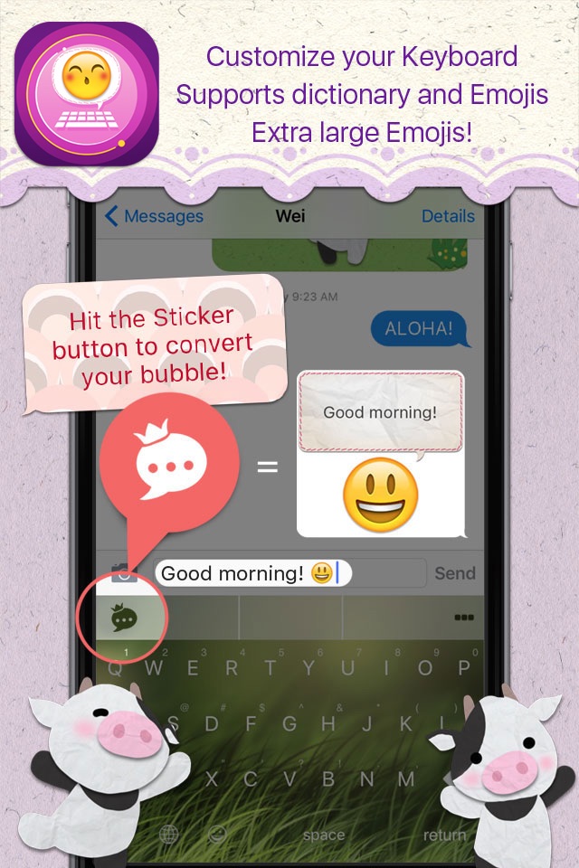 Photon Keyboard - Video to GIF, Themes & Emojis screenshot 3