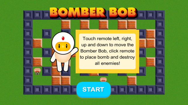 BOMBER BOB for TV, game for IOS