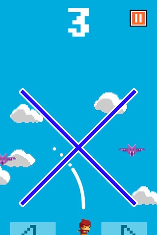 Bat Hunt - Simple 8bit jump action game - screenshot 4