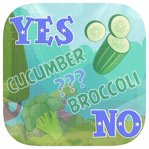 Yes Or No Quiz Game For Kids - Vegetables No Ads Icon