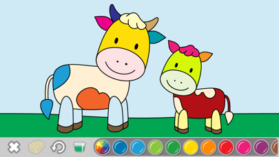 How to cancel & delete Farm Animals - Activity Book - Lite from iphone & ipad 2