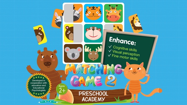 Matching Game 2 : Preschool Academy educ