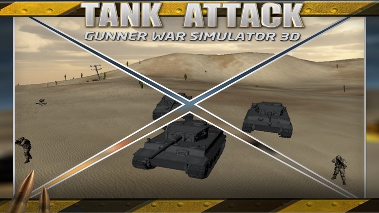 Tank Attack: Gunner War Simulator 3D screenshot-3