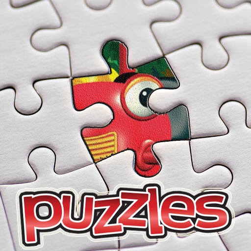 Cartoon Puzzle Jigsaw for Tractor Tom icon